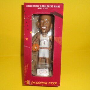 Cleveland Cavaliers Channing Frye 2017 Bobblehead Doll, 8" tall in Box
